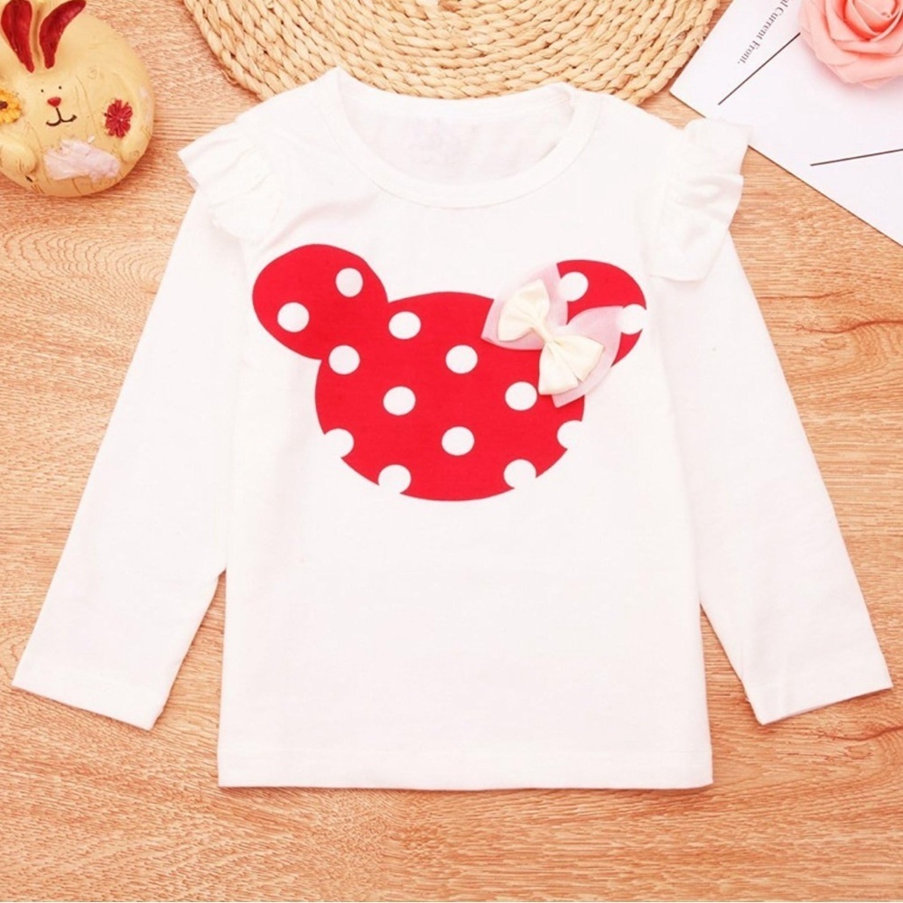Baby Girl Clothes Infant Outfits Set 2 Pieces Long Sleeved Tops + Pants - Picture 3 of 7